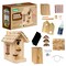 Premium Wooden Bird House Kit - Build it Yourself Birdhouse - Birdhouse Kits for Adults to Build - Woodworking Adult Crafts & DIY Bird House